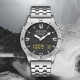 Цифровий Годинник NORTH EDGE Snow Leopard silver