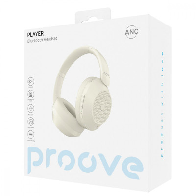 Бездротові навушники Proove Player with ANC black