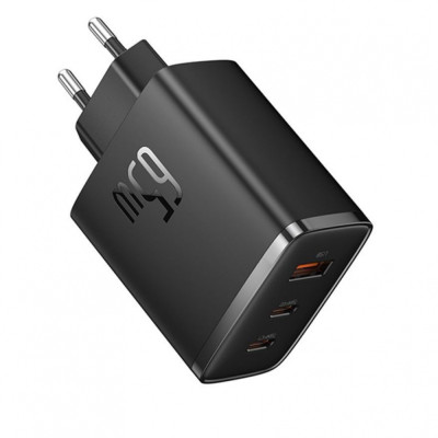 МЗП Baseus Baseus Cube Pro Fast Charger (2 Type-C + USB) 65W black
