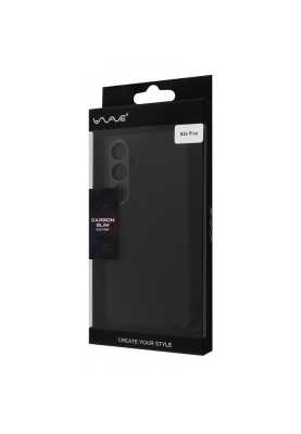 Чохол WAVE Premium Carbon Slim with Magnetic Ring Samsung Galaxy S24 Plus black