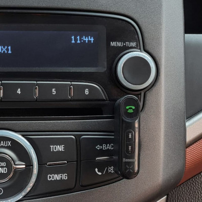 Адаптер AUX Baseus Qiyin Car Bluetooth Receiver black Адаптер AUX Baseus Qiyin Car Bluetooth Receiver black