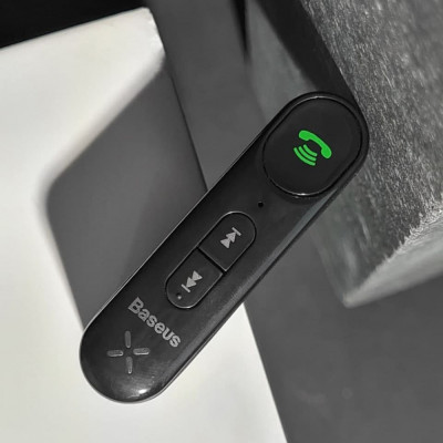 Адаптер AUX Baseus Qiyin Car Bluetooth Receiver black Адаптер AUX Baseus Qiyin Car Bluetooth Receiver black