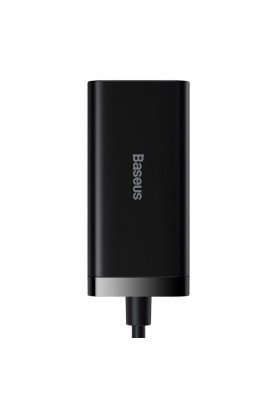 МЗП Baseus GaN3 Pro 100W (2 Type-C + 2 USB) black