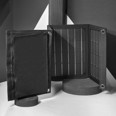 Портативна Сонячна Зарядна Станція Choetech 22W black