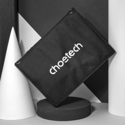 Портативна Сонячна Зарядна Станція Choetech 22W black