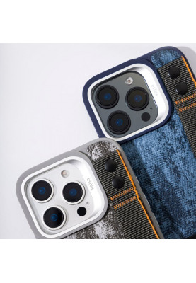 Чохол Kajsa Outdoor Collection Tie Dye with Magnetic Ring iPhone 16 Pro Max blue