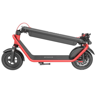 Електросамокат Proove Model Urban App 450W (чорно червоний)