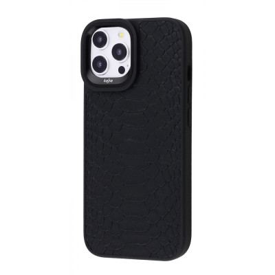 Чохол Kajsa Snake Pattern iPhone 15 Pro Max light gray
