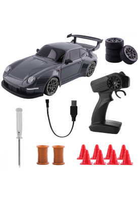 Машинка для дрифту на радіокеруванні Porsche 993 Carrera 2 gray