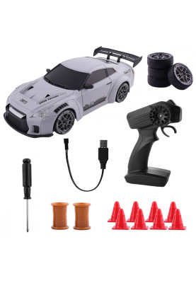Машинка для дрифту на радіокеруванні Nissan GT-R S815 gray