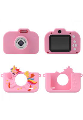 Дитяча фотокамера Unicorn pink