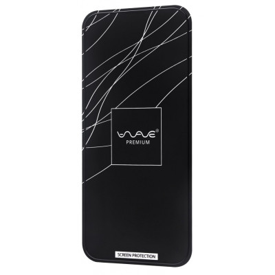 Захисне скло WAVE Premium iPhone 14 Pro/15/16 black