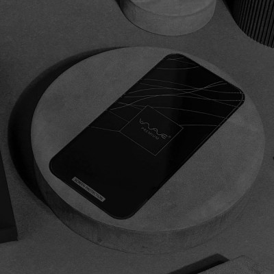 Захисне скло WAVE Premium iPhone 14 Pro/15/16 без упаковки black Захисне скло WAVE Premium iPhone 14 Pro/15/16 без упаковки black