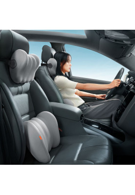 Подушка Baseus ComfortRide Series Car Lumbar 395x263x115mm gray
