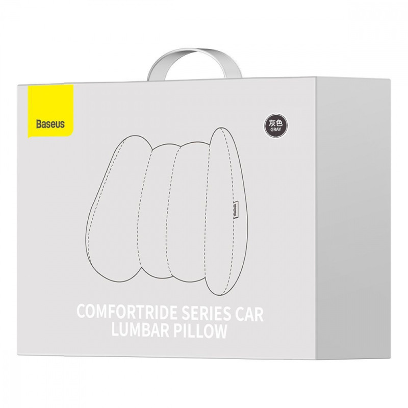 Подушка Baseus ComfortRide Series Car Lumbar 395x263x115mm gray