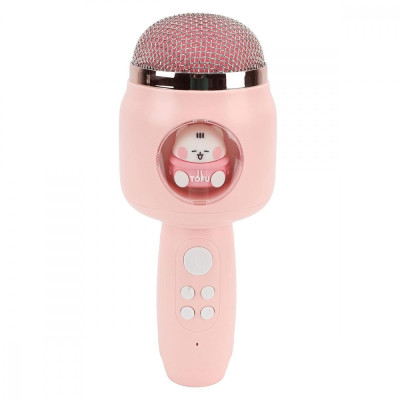 Караоке мікрофон Animals pink