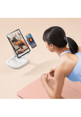 Підставка планшета/телефона Baseus Seashell Series white