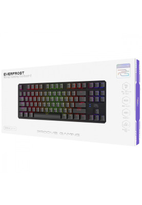 Ігрова механічна клавіатура Proove Gaming Everfrost (Ukraine Layout) black