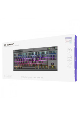 Ігрова механічна клавіатура Proove Gaming Sideswap (Ukraine Layout) black