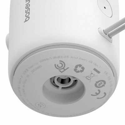 Портативний насос Baseus PocketGo Portable Air Pump white