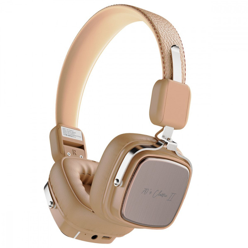 Бездротові навушники Proove 70's Classic II beige
