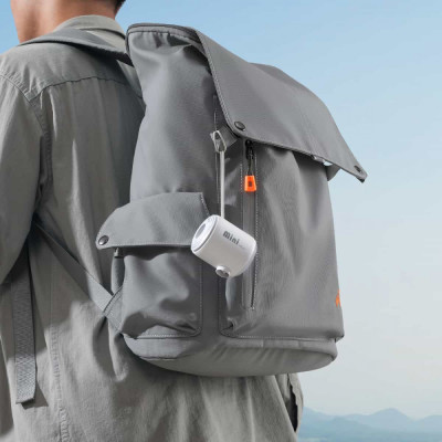 Портативний насос Baseus PocketGo Portable Air Pump white