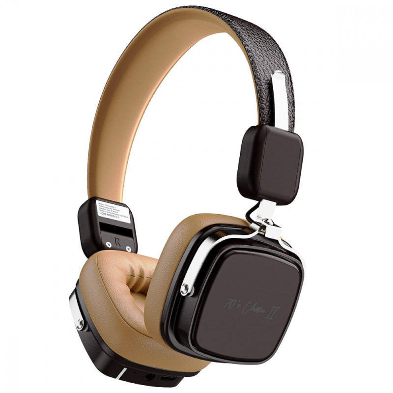 Бездротові навушники Proove 70's Classic II beige/brown