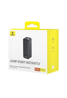 Пусковий Пристрій Baseus Super Energy Alpha Series Jump Starter 600A black