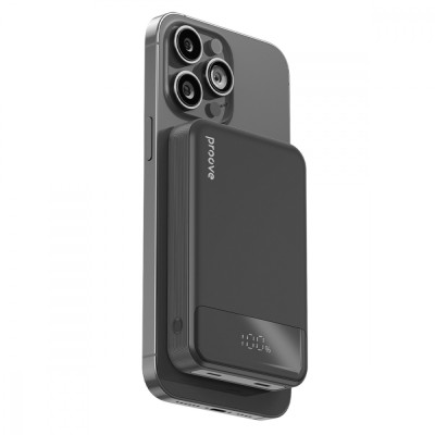 Портативна Батарея Proove Hoodman Magnetic 20W 10000mAh black