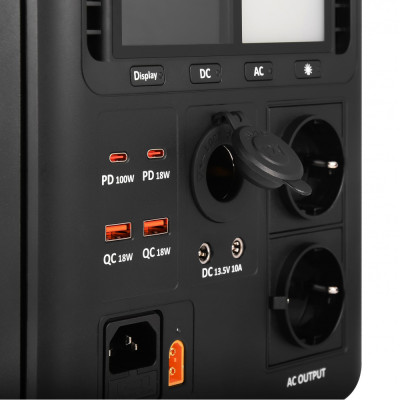 Портативна зарядна станція Proove PowerHome K1200 black