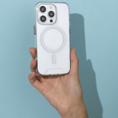 Чохол WAVE Sky Case with Magnetic Ring iPhone 16 Pro Max transparent Чохол WAVE Sky Case with Magnetic Ring iPhone 16 Pro Max transparent