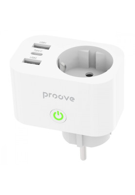 Розумна розетка Proove Rapid Smart Socket PD-02 EU 1AC white