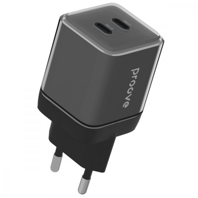 МЗП Proove Pure GaN Max 67W (Type-C + Type-C) black