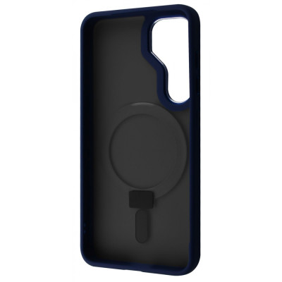Чохол WAVE Attraction Case with Magnetic Ring Samsung Galaxy S25 blue Чохол WAVE Attraction Case with Magnetic Ring Samsung Galaxy S25 blue