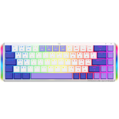 Бездротова клавіатура Proove Gaming AFK (Ukraine Layout) white