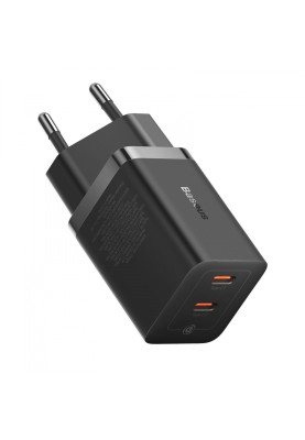 МЗП Baseus GaN5 Pro 40W Type-C+Type-C black