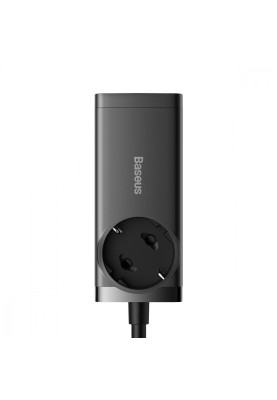 Мережевий фільтр Baseus GaN3 Pro Desktop Powerstrip 65W (2xType-C + 2xUSB + AC(EU)) black