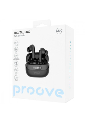 Бездротові навушники Proove Digital Pro TWS with ANC (APP) black