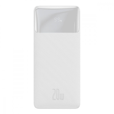 Портативна Батарея Baseus Bipow Overseas 20W 30000mAh white