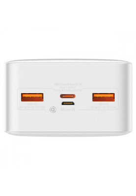 Портативна Батарея Baseus Bipow Overseas 20W 30000mAh black