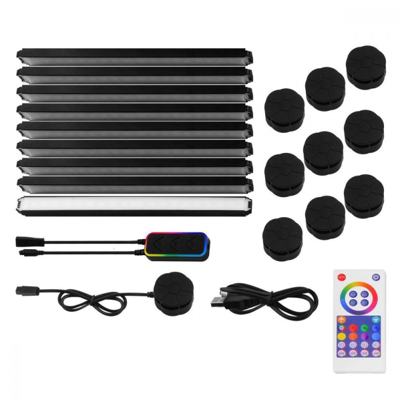 RGB Набір настінних світильників LED Smart Wall Lamp 9pcs (TuYa WIFI) white