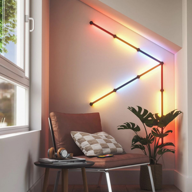 RGB Набір настінних світильників LED Smart Wall Lamp 9pcs (TuYa WIFI) white