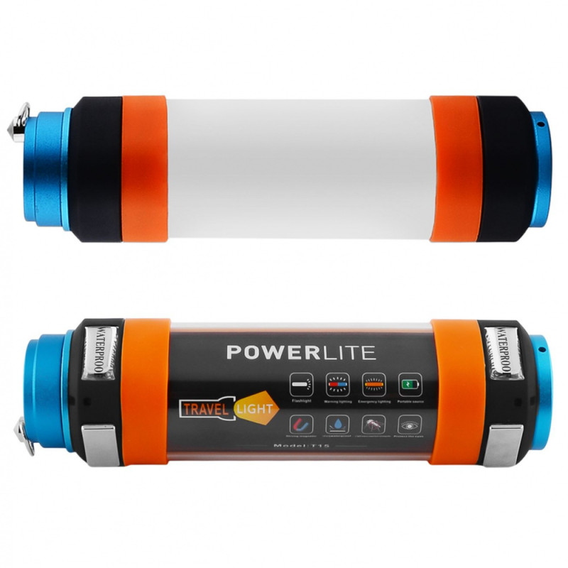 Багатофункціональний ліхтар T15 2600 mAh (16см) white
