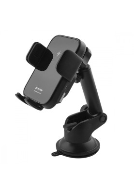 Автомобільний тримач з Бездротовим ЗП Proove Triple Clamp 15W black