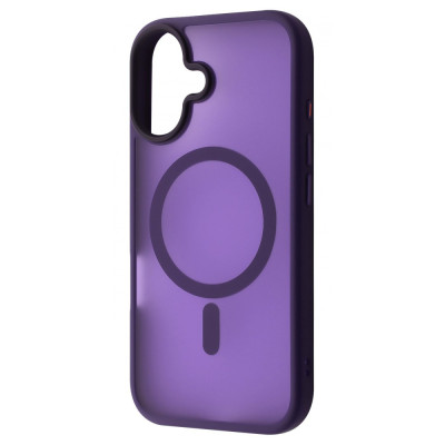 Чохол WAVE Matte Insane Case with Magnetic Ring iPhone 16 black
