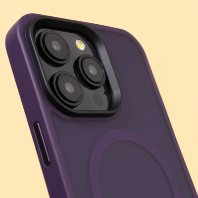 Чохол WAVE Matte Insane Case with Magnetic Ring iPhone 16 black Чохол WAVE Matte Insane Case with Magnetic Ring iPhone 16 black