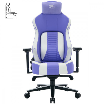 Крісло для геймерів Proove Gaming Geek white/purple