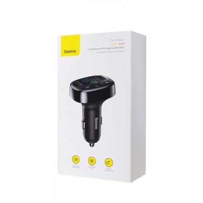 АЗП Baseus FM Launcher S-09A 10W 2USB black