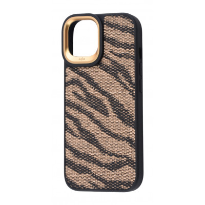 Чохол Kajsa Glamorus Collection iPhone 15 Pro Max silver