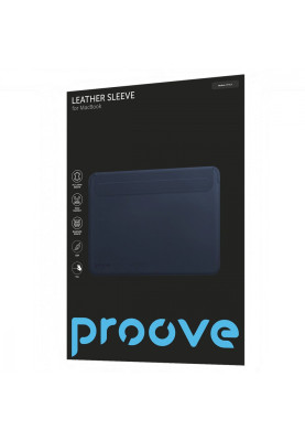 Чохол Proove Leather Sleeve MacBook 13"/13,3" black